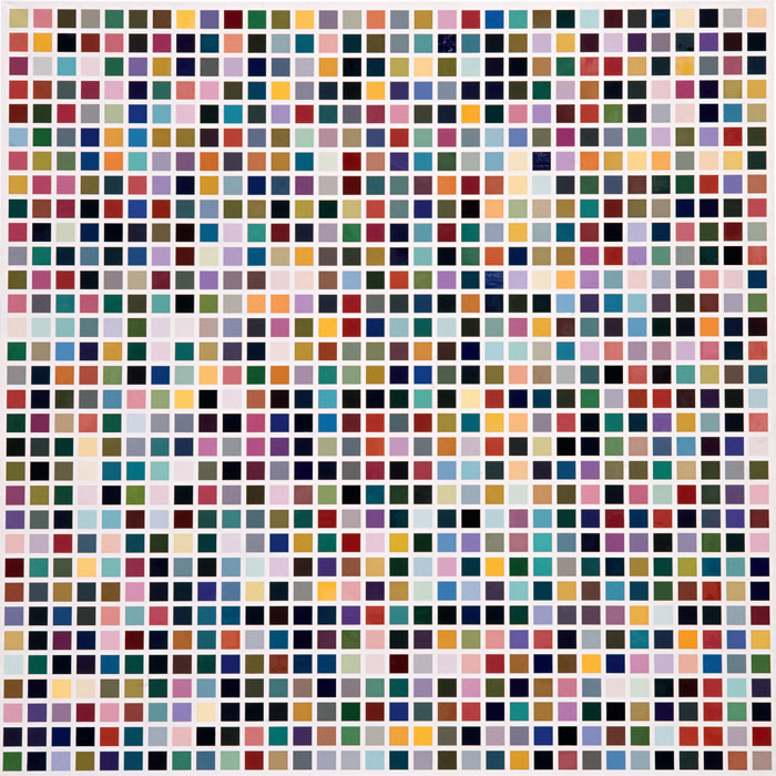 Figure 1: 1024 Colours, 1973, Gerhard Richter [2]